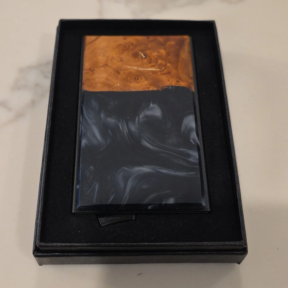 NEW Credit Card Holder Wood x Resin Wallets